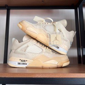 Jordan 4 Retro Off-White Sail (Women's) 40
